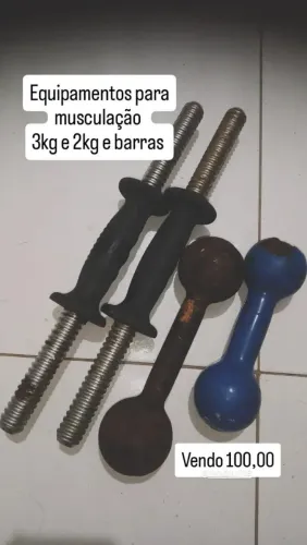 Equipamentos de musculação 