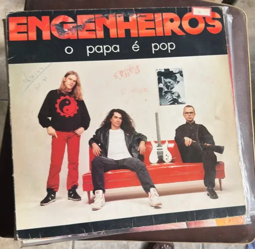 Vinil Engenheiros do Havaí - O papa é Pop