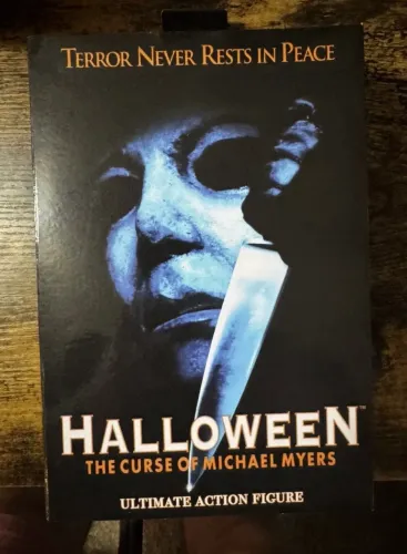 Action figure neca Ultimate Halloween, curse of the Michael Myers, novo e importado