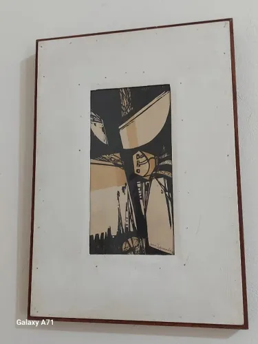 QUADRO - OBRA DE YARA TUPYNAMBÁ