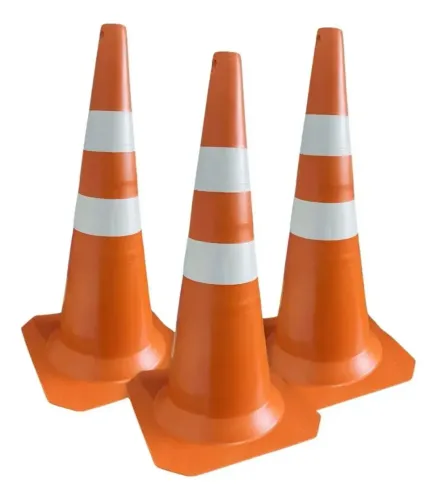Cones de sinalização 