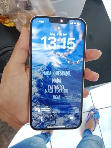 Vê do iPhone 14 plus 128 gigas