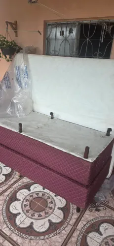 Cama box casal