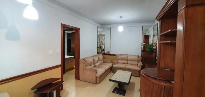 Apartamento mobiliado para locação no Centro, em Cascavel Pr