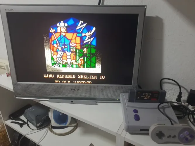 Super Nintendo baby completo (AV )