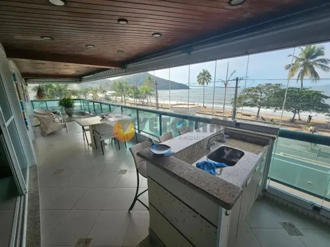 Apartamento com 4 dormitórios à venda, 167 m² por R$ 1.980.000,00 - Martim de Sá - Caragua