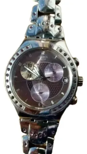 Relógio Swatch Irony V8 Cronógrafo Quatro Joias (unissex)