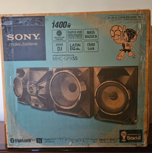 Vendo som Sony na caixa lacrado