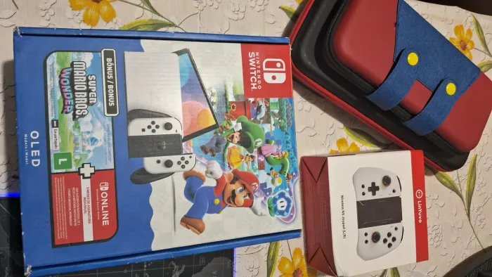 Nintendo Switch Branco Oled 512GB Bloqueado