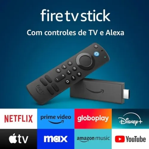 Fire TV Stick | Streaming em Full HD com Alexa Controle Remoto por Voz Usado