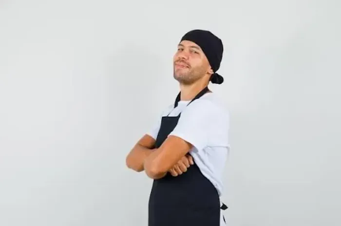 Auxiliar de cozinha masculino