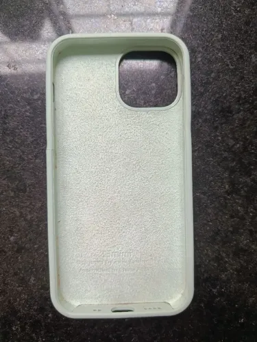 Capinha original de silicone para iPhone 12 e 13 mini