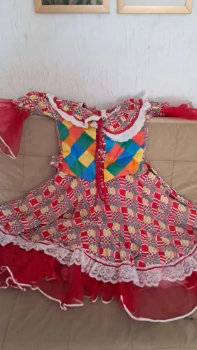 Vestido junino infantil
