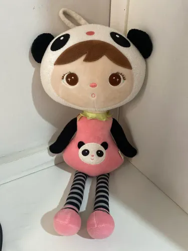 boneca metoo jimbão panda grande