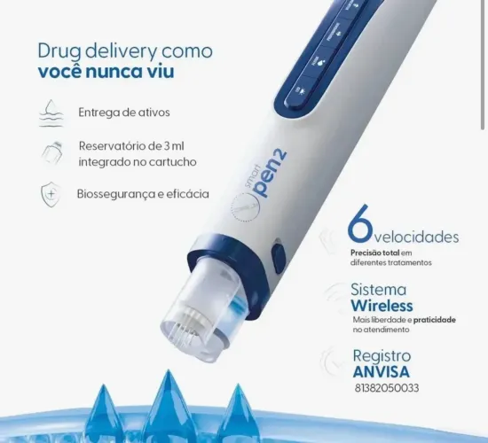 Smart Pen 2 Caneta Microagulhamento