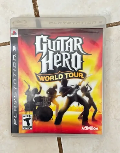 Jogo guitar hero world tour ps3