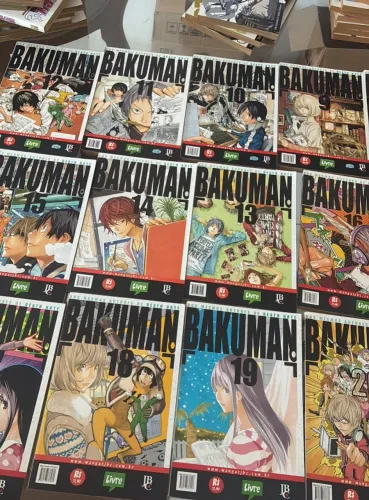 BAKUMAN - VOLUMES 02 AO 20 | MANGÁS