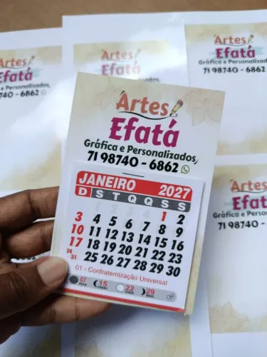 Calendário 2027