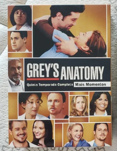 DVD Grey's Anatomy - Quinta Temporada Completa
