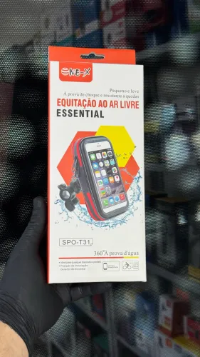 Suporte de Celular para Moto e Bike À Prova D'água - Rotação 360° (Novo)
