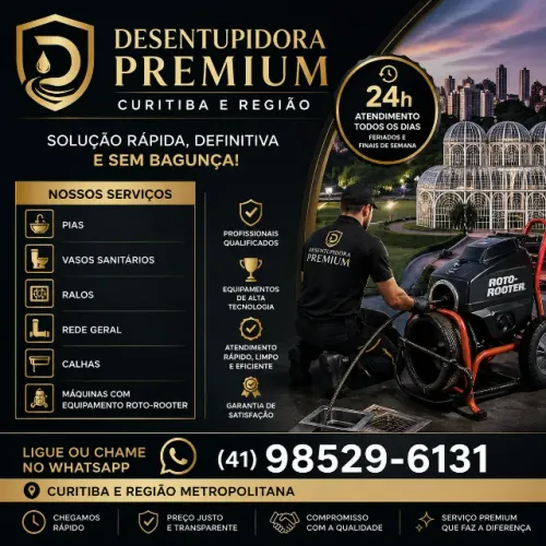 Desentupidora de esgoto Bentz