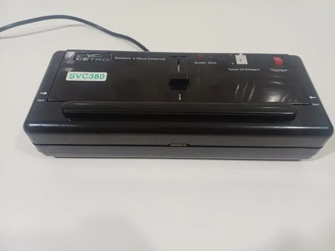 Seladora a vácuo comercial cetro svc380/dz380