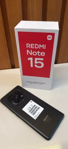 Redmi note 15 256GB 8GB RAM 6000mAh câmera 108MP
