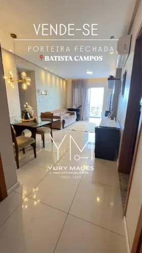 VENDE-SE APTO NA BATISTA CAMPOS - EDIFÍCIO DYONISUS GARDEN