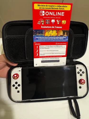 Nintendo switch oled DESBLOQUEADO