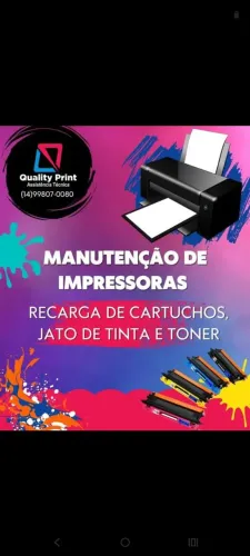 Manutenção em impressoras