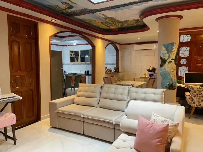 Alugo casa com 300m2 3 suites mobiliada no Japiim - proximo a ULBRA