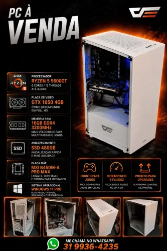 Computador Ryzen 5 