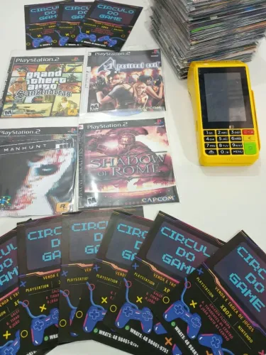 Jogos de ps2 novos e com garantia.