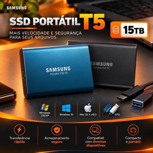 SSD Armazenamento - 7TB ou 15TB