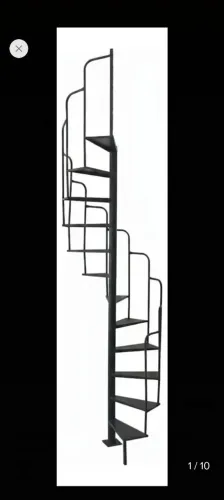 Escada de ferro caracol
