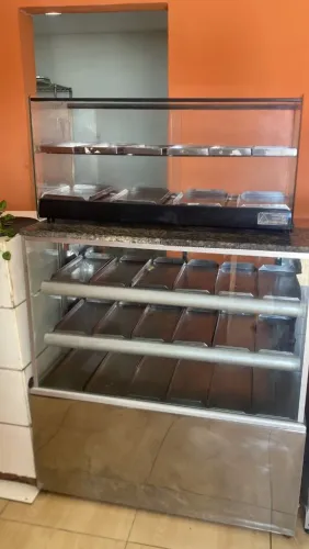 Expositor de salgados