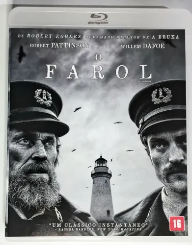 Blu-ray O Farol - Robert Eggers Willem Dafoe (Original Seminovo Impecável) Dublado