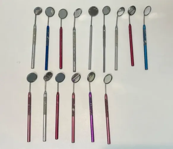 15 ESPELHO ODONTOLÓGICO CLÍNICO COM CABO