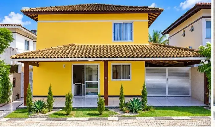 Maravilhosa casa mobiliada 3/4 sendo uma suíte