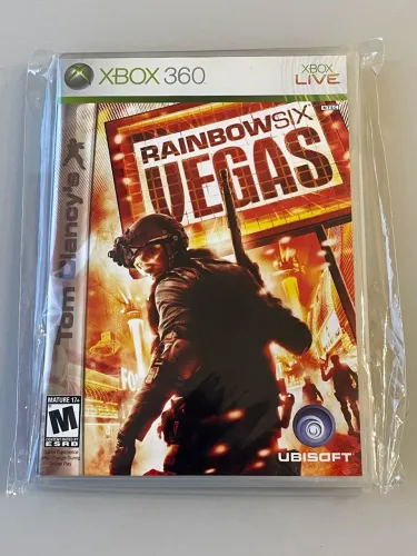 Jogo Tom Clancy's Rainbow Six Vegas - Xbox 360 Original (Mídia Física)