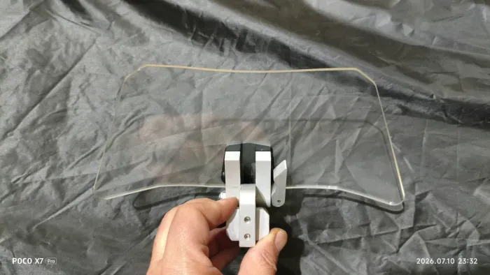 Defletor de bolha + par de câmaras de ar pra Versys 300