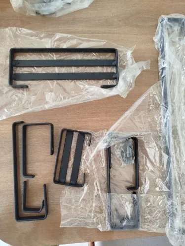 Kit banheiro completo - novo - 11 itens