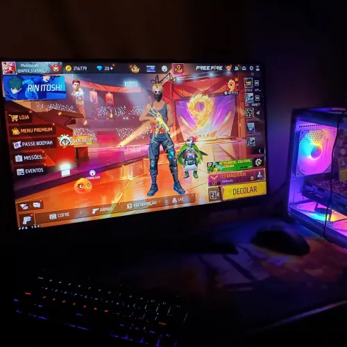 Computador para jogos e trabalho completo