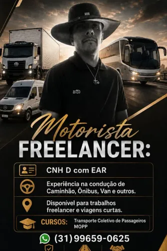 Motorista Cat. D