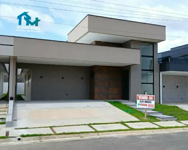 Casa térrea nova, na Morada dos Pássaros (Ponta Negra), 3 suítes.