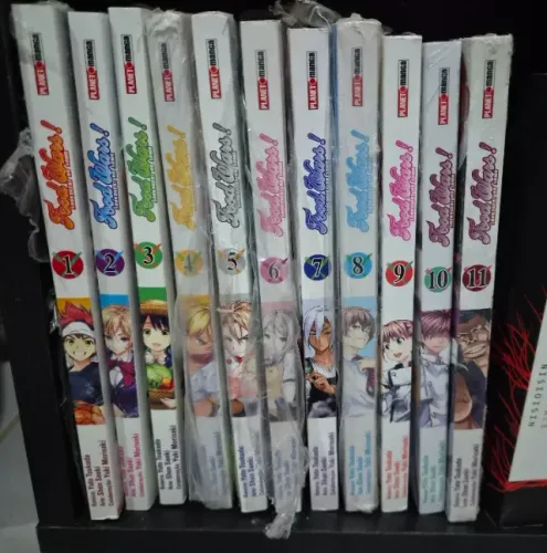 Food Wars 1 - 11 Shokugeki no Souma mangás