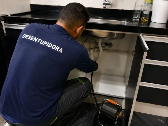Desentupidor tubulação Residência BVS