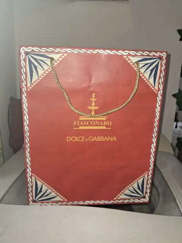 Sacola do panetone Fiasconaro Dolce e Gabbana 2025