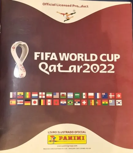 Álbum Figurinhas - Copa Mundo FIFA de 2022 - Qatar