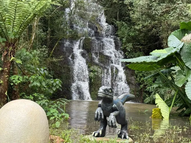 SÍTIO COM CASCATA E LAGOS EM ALTO PAREDÃO - INTERIOR DE SANTA CRUZ DO SUL